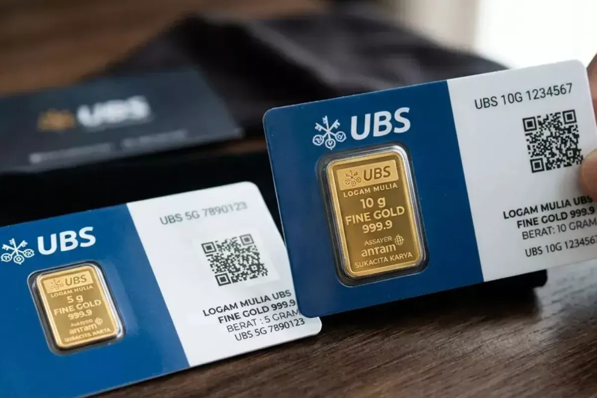 Cek Rincian Harga Emas UBS Terbaru pada Rabu 1 Juli 2026