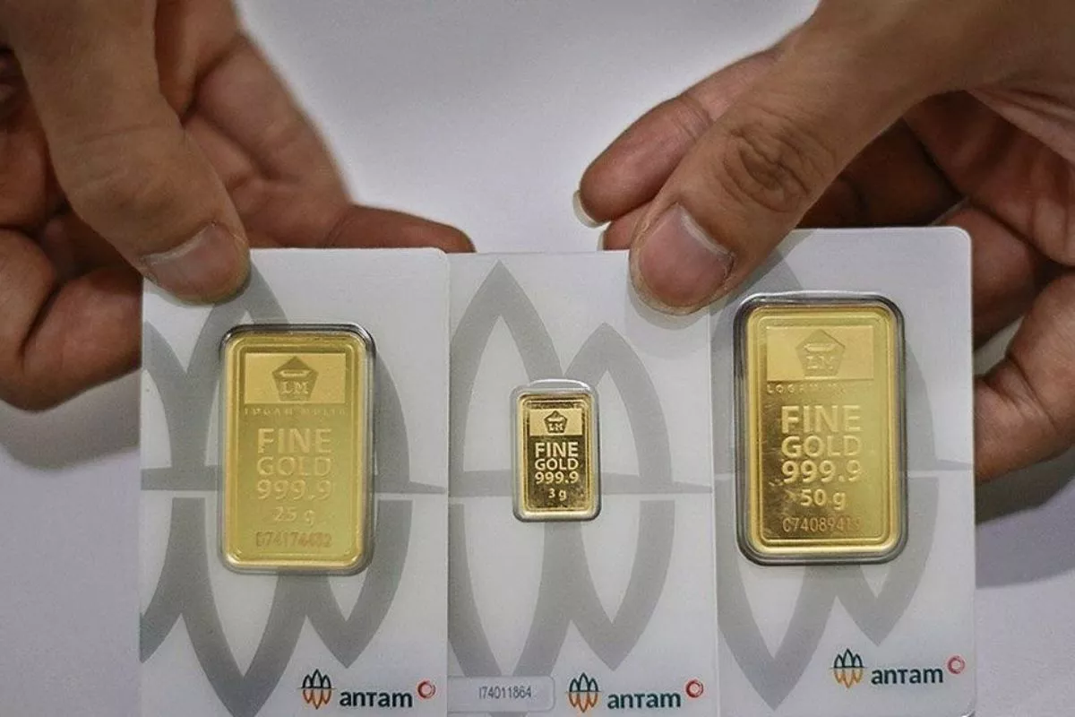 Harga Buyback Emas Antam Anjlok ke Rp2.335.000 per Gram Hari Ini