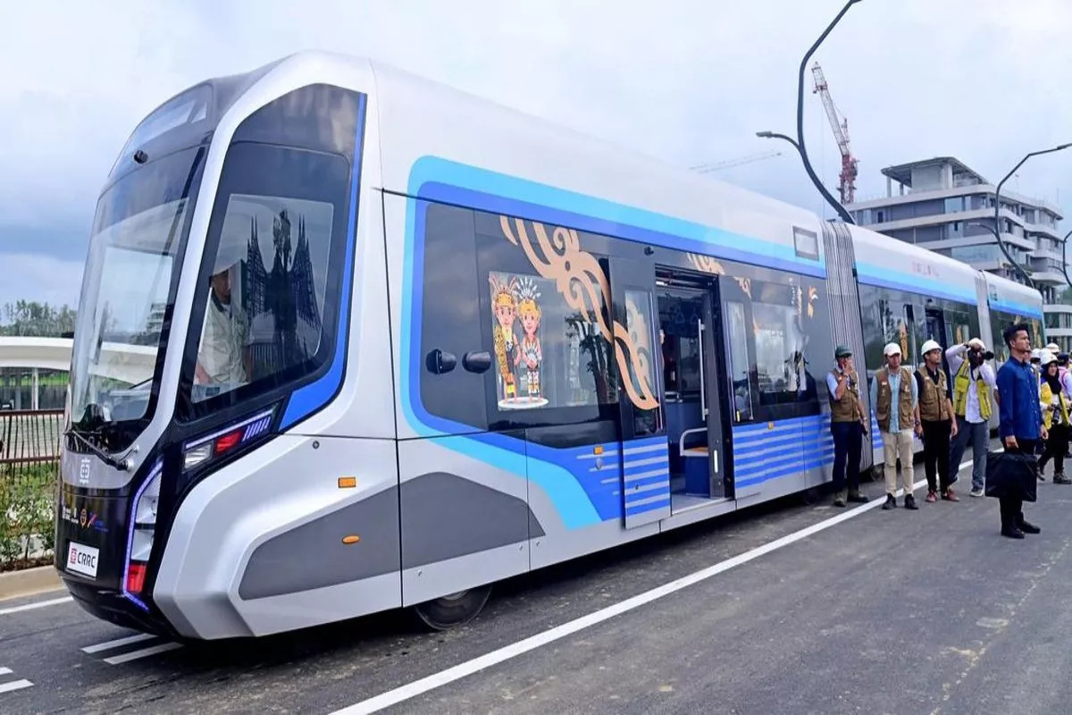 Review Autonomous Bus dan Rute Transportasi Umum IKN Terbaru