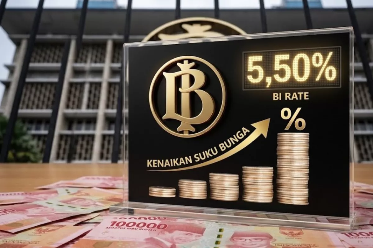 Bank Indonesia Naikkan Suku Bunga Acuan 5,50 Persen Jaga Arus Investasi