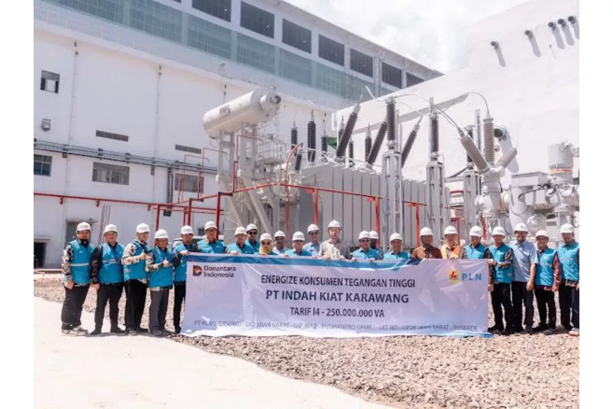 PLN Sambungkan Daya Listrik Terbesar untuk PT IKPP di Jawa Barat