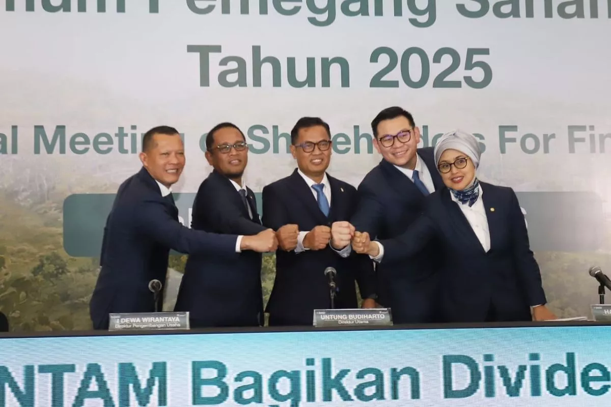 Antam Perbarui Susunan Direksi melalui RUPST Tahunan