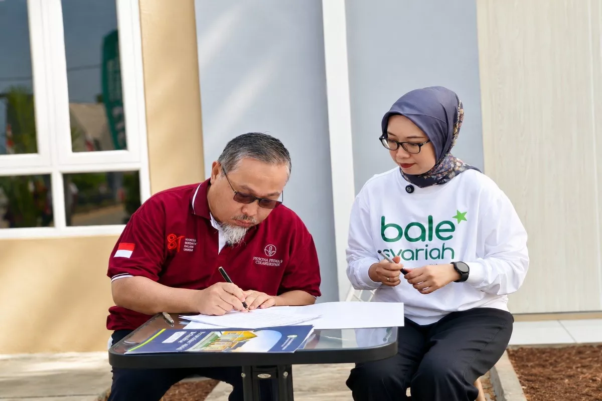 Kreasi Prima Land dan BSN Resmi Gelar Akad KPR Rumah Subsidi Syariah