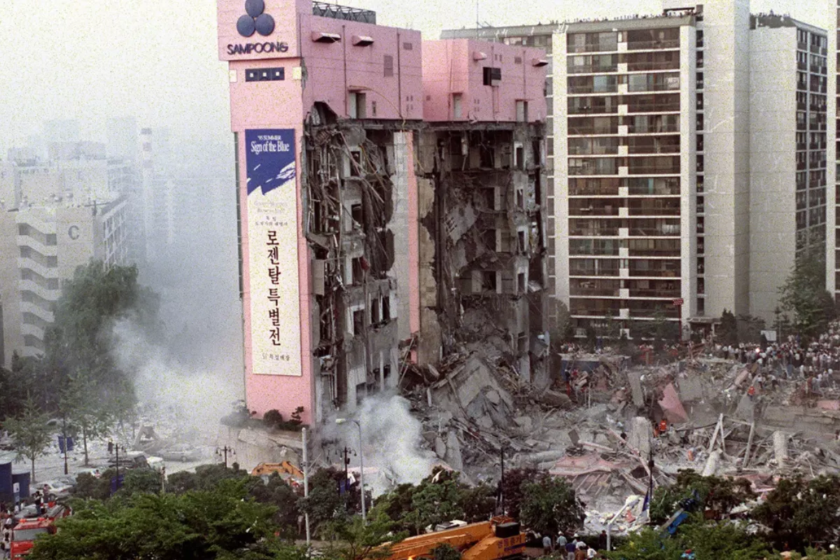 Tragedi Sampoong Department Store Runtuh, Ratusan Korban Jiwa Tewas