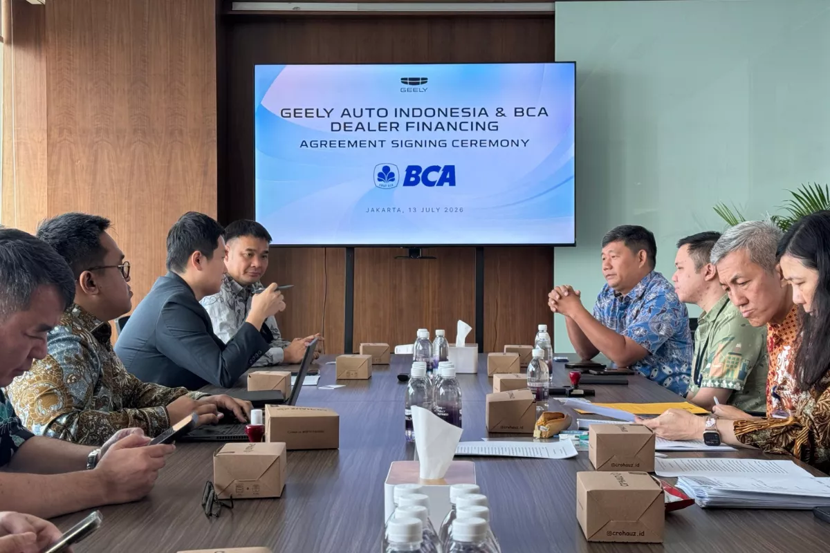 Kolaborasi Geely Dan BCA Perkuat Pembiayaan Dealer Otomotif Indonesia