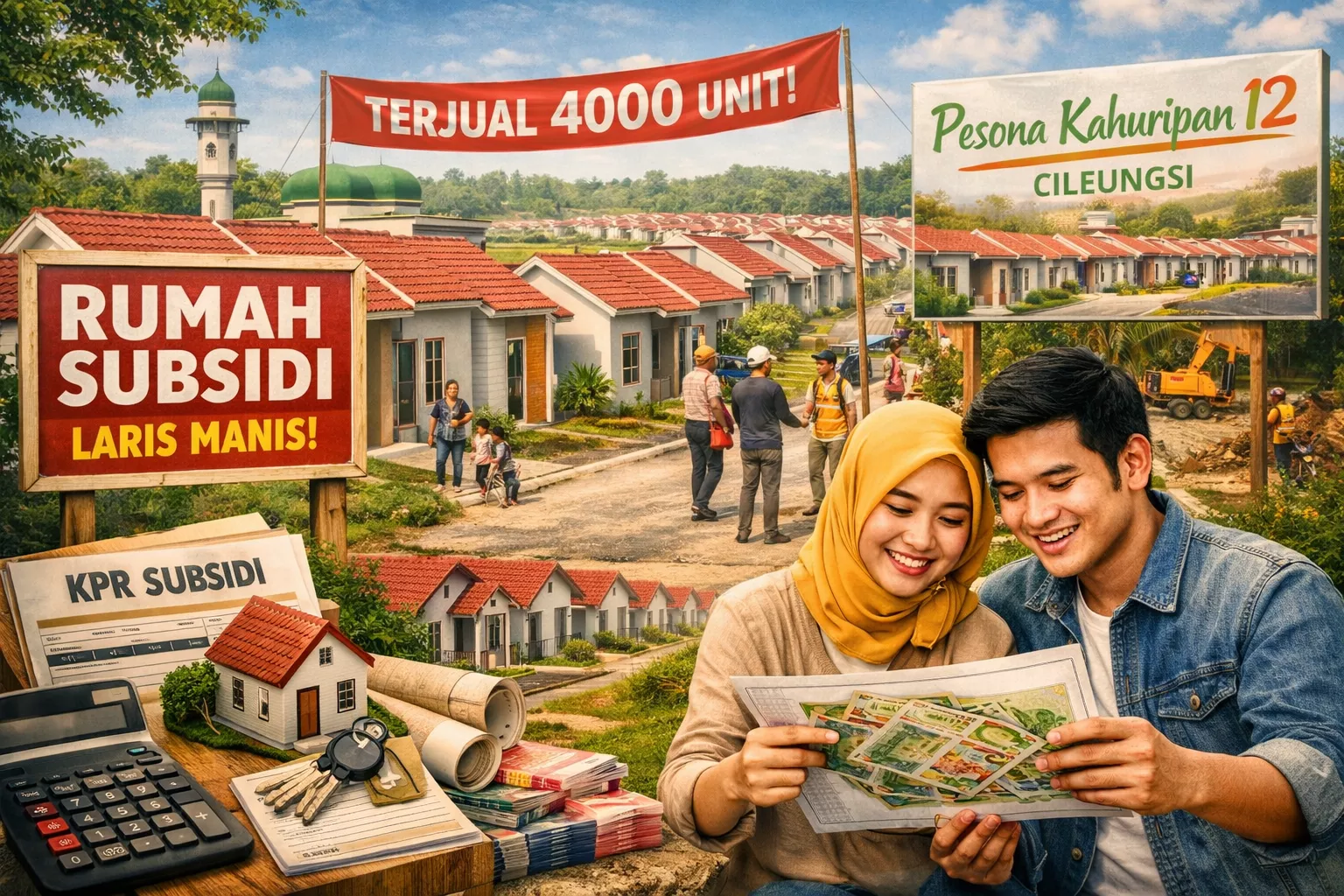 Penjualan Rumah Subsidi di Cileungsi Capai 4.000 Unit Semester I 2026