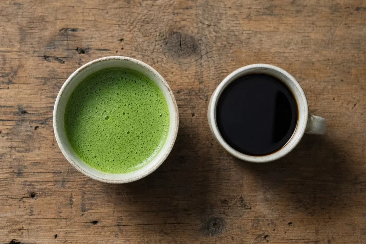 Perbandingan Keasaman Matcha dan Kopi untuk Organ Pencernaan