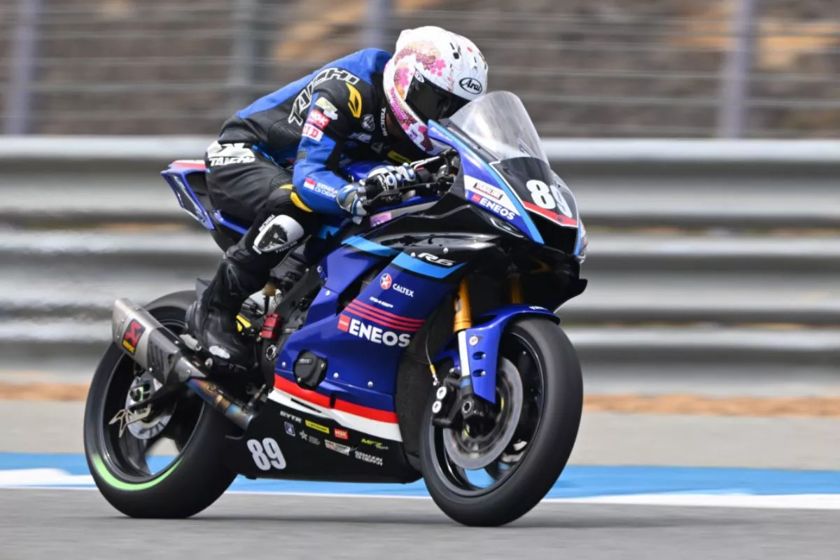 Pertama Kali, Pebalap Indonesia Wahyu Nugroho Juara ARRC Mandalika