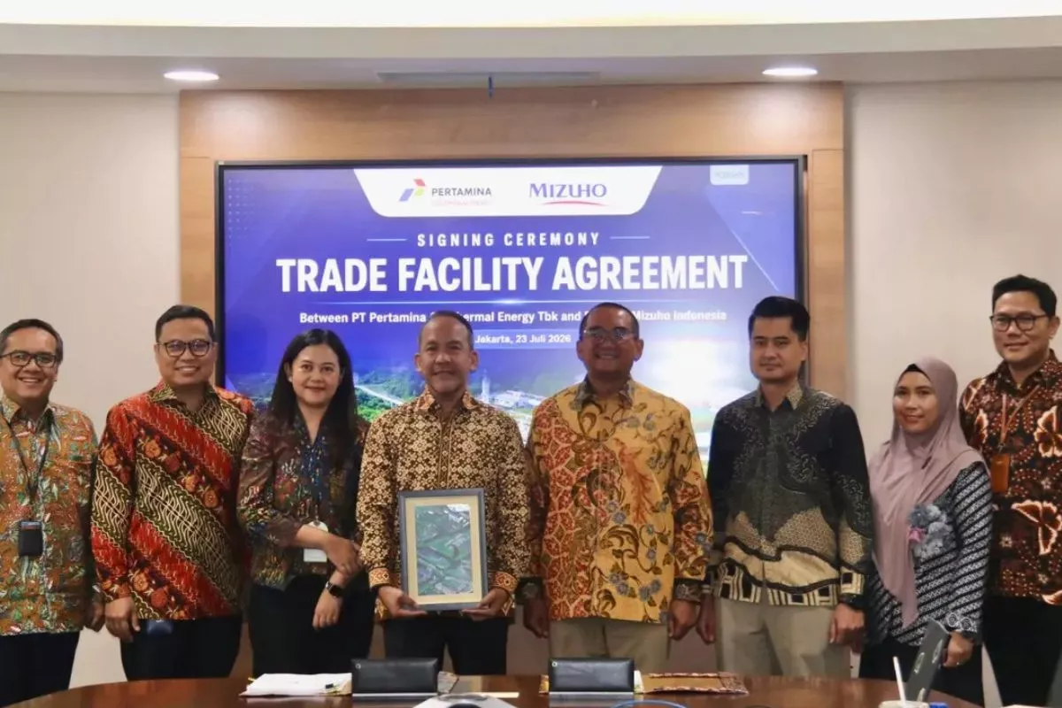 Pertamina Geothermal (PGEO) Raih Kredit Rp1,35 Triliun dari Mizuho