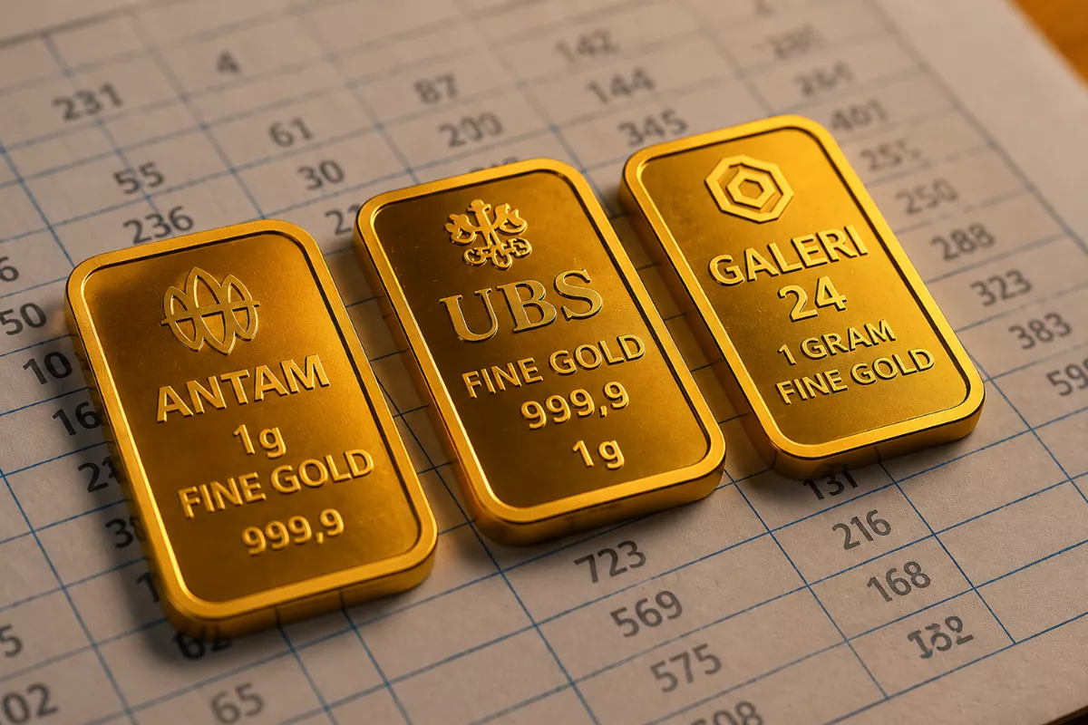 Harga Emas Pegadaian 5 Agustus 2026 Terkoreksi di Semua Jenis