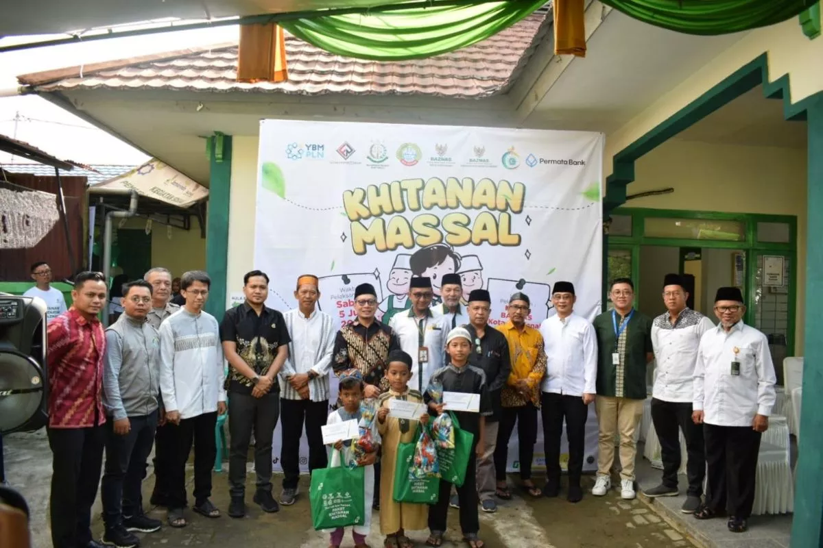Baznas RI Gelar Khitanan Massal Gratis Bagi 500 Anak Yatim