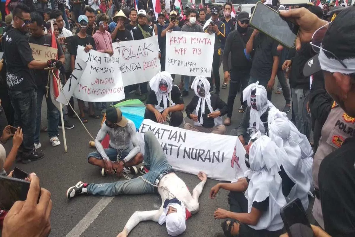 Rekayasa Lalu Lintas Demo Nelayan Pati, Ini Jalur Aman Kendaraan