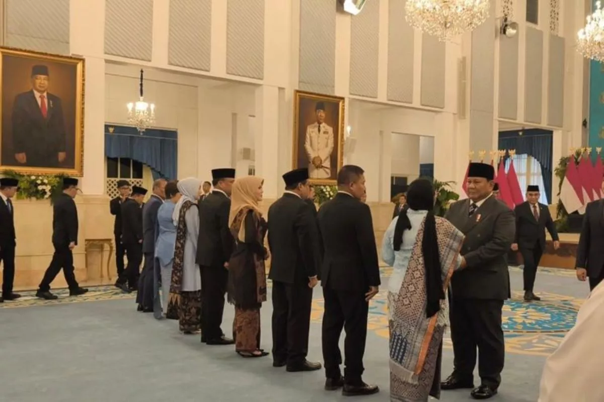 Pelantikan Said Iqbal dan Pimpinan Baru Badan Gizi Nasional