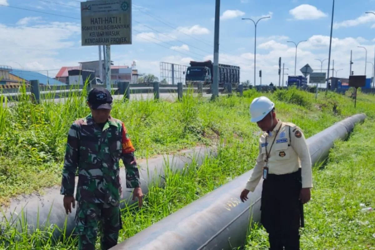 Perkuat Keamanan, TNI dan PHR Sosialisasi di Jalur Pipa Minyak