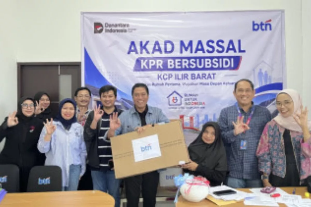 Penyaluran KPR Bersubsidi BTN di Jambi Tawarkan Bunga 5 Persen