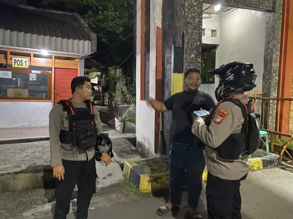 Personel Gabungan Polres Metro Bekasi Kota Petakan Titik Rawan Tawuran