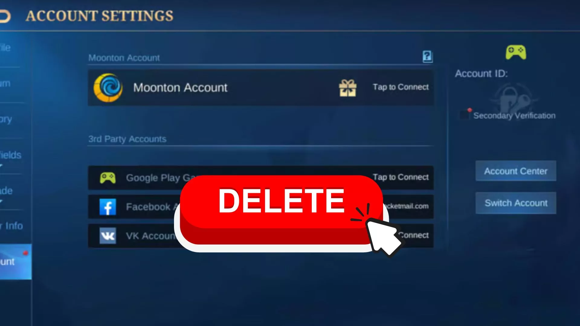 Cara Hapus Akun Mobile Legends dari Akun Google Secara Permanen