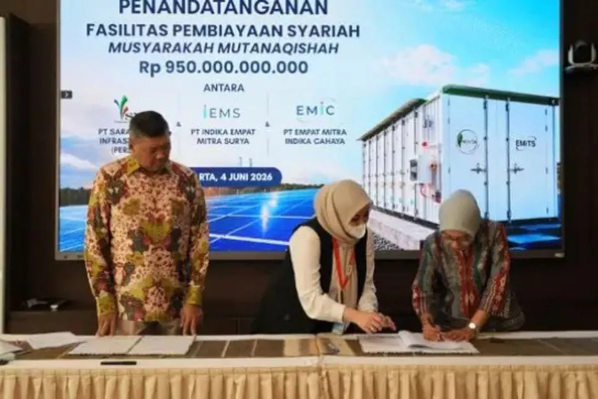 Perkuat Portofolio Hijau, PT SMI Biayai PLTS Grup Indika Energy