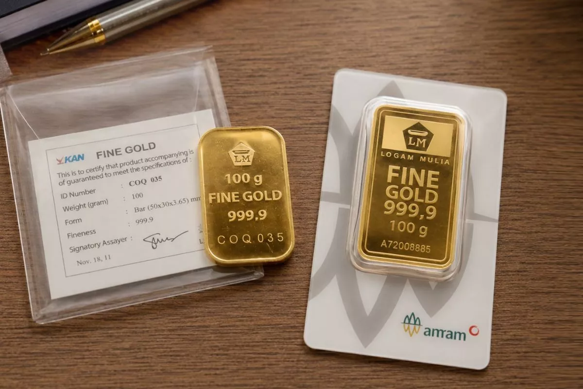 Turun Rp10.000, Harga Emas Antam Jadi Rp2.592.000 per Gram