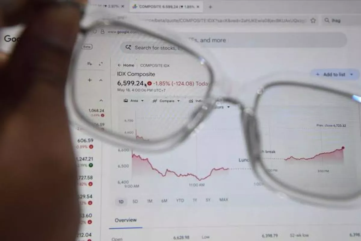 IHSG Sesi I Tertekan ke 6.174, Investor Asing Catat Net Sell Rp293 M