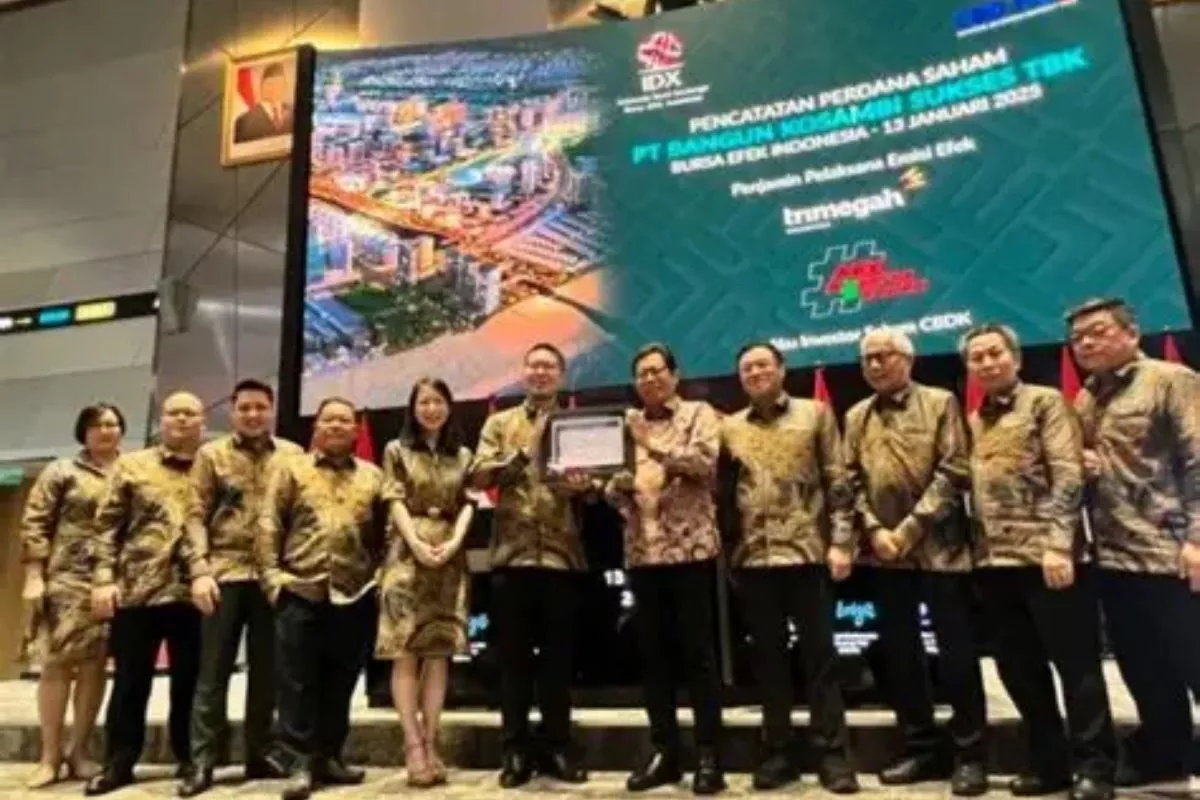Belum Penuhi Ketentuan 15%, Bangun Kosambi (CBDK) Genjot Free Float