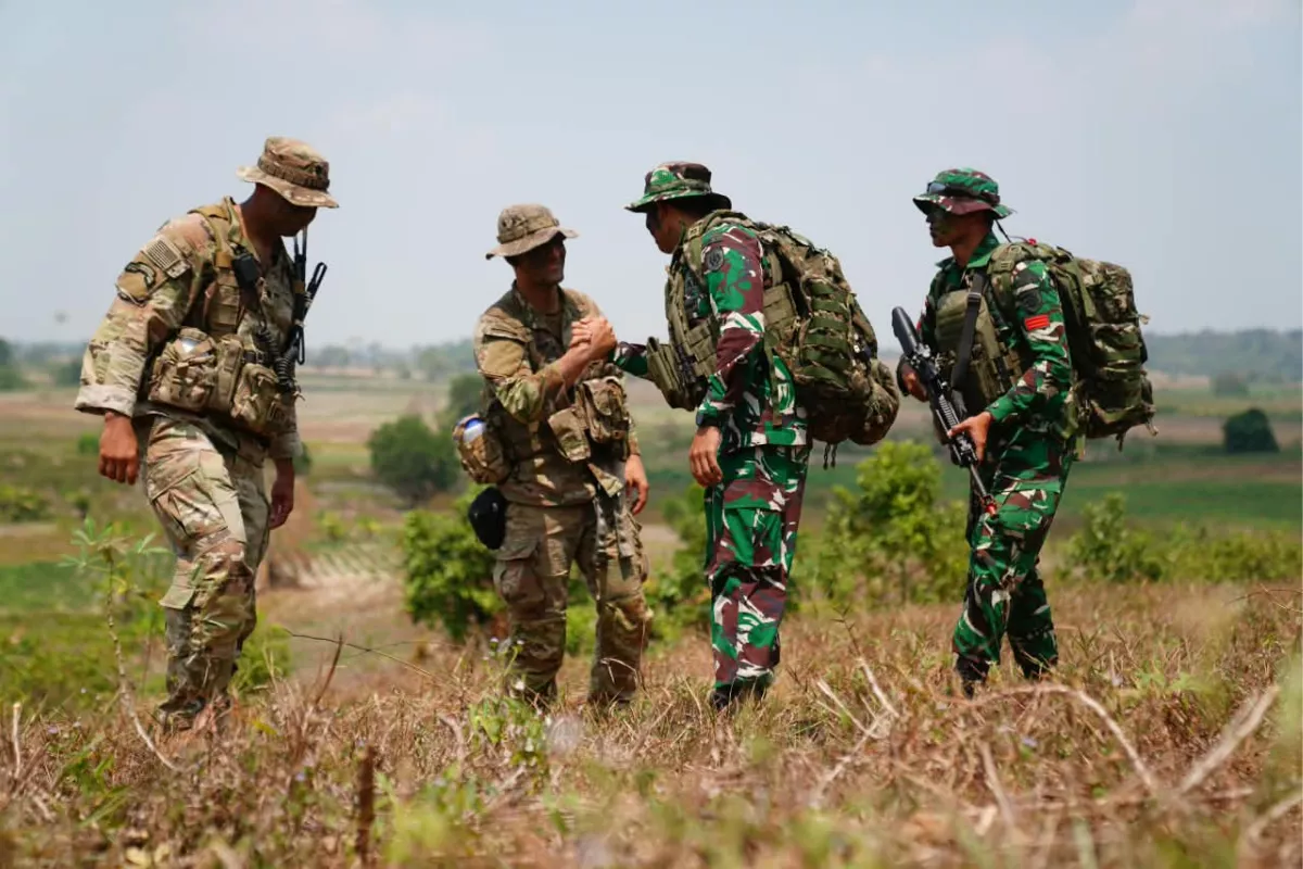 TNI dan 4 Negara Sahabat Simulasi Serangan Udara di SGS 2026