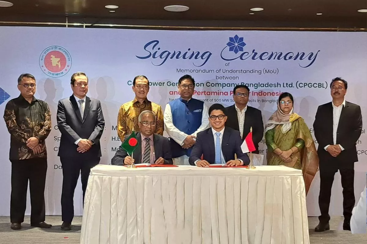 Kemitraan Strategis Pertamina NRE dan CUSP di Bangladesh