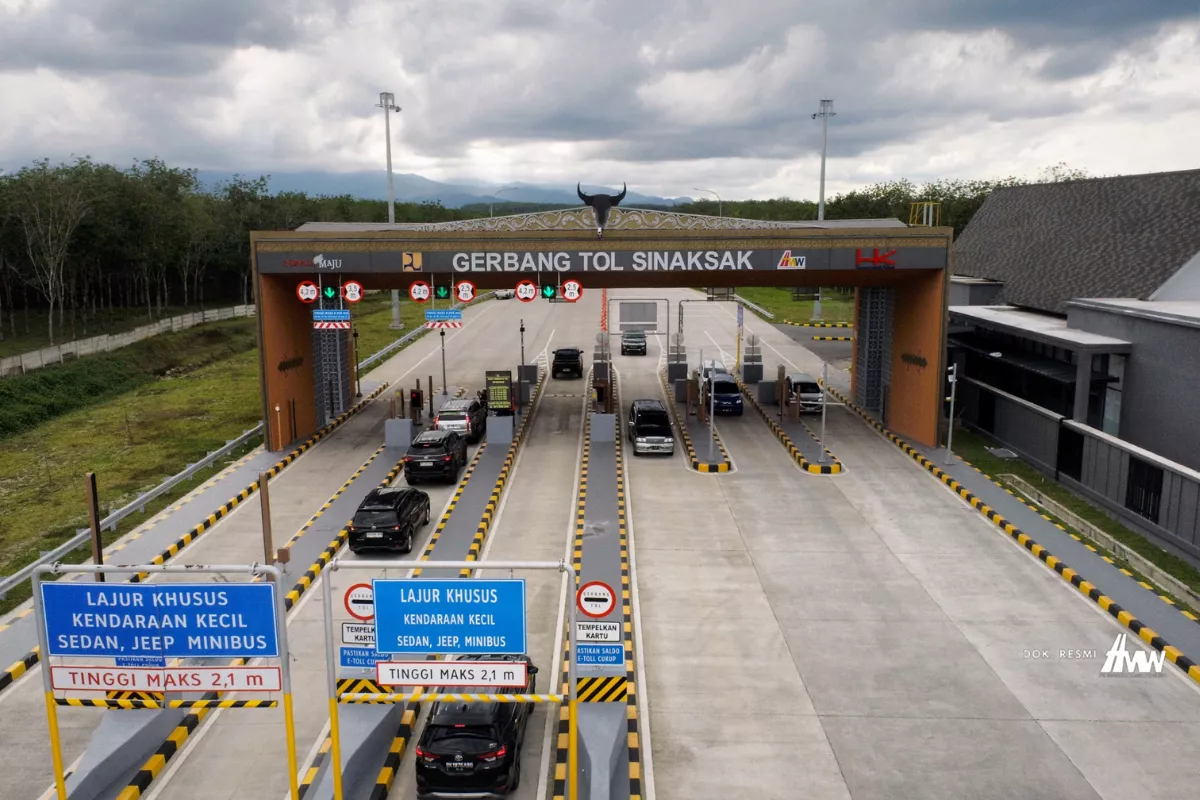 Beroperasi Gratis Sebulan, Tol Sinaksak-Panei Segera Berbayar