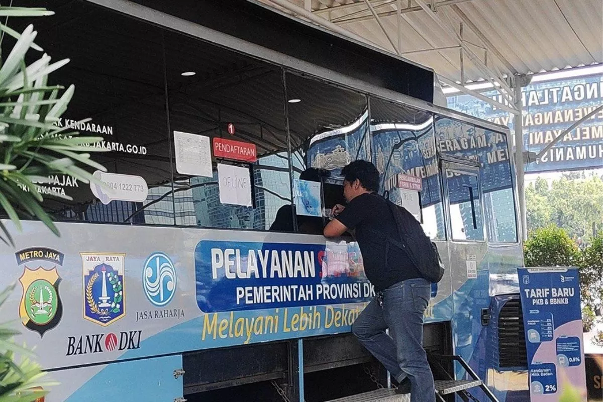 Samsat Keliling Hadir di 14 Lokasi Jadetabek Hari Ini