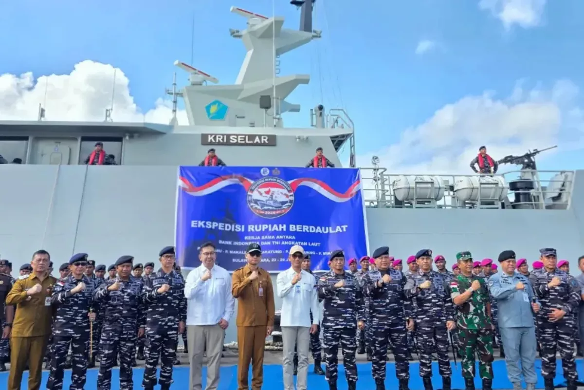 Kantor Perwakilan BI Maluku & TNI AL Gelar Ekspedisi Rupiah Berdaulat
