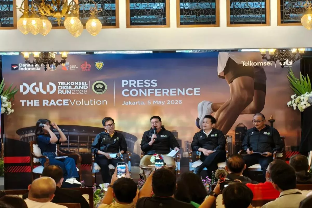 Telkomsel Digiland Run 2026 Siap Gabungkan Lari Konser dan 5G AI