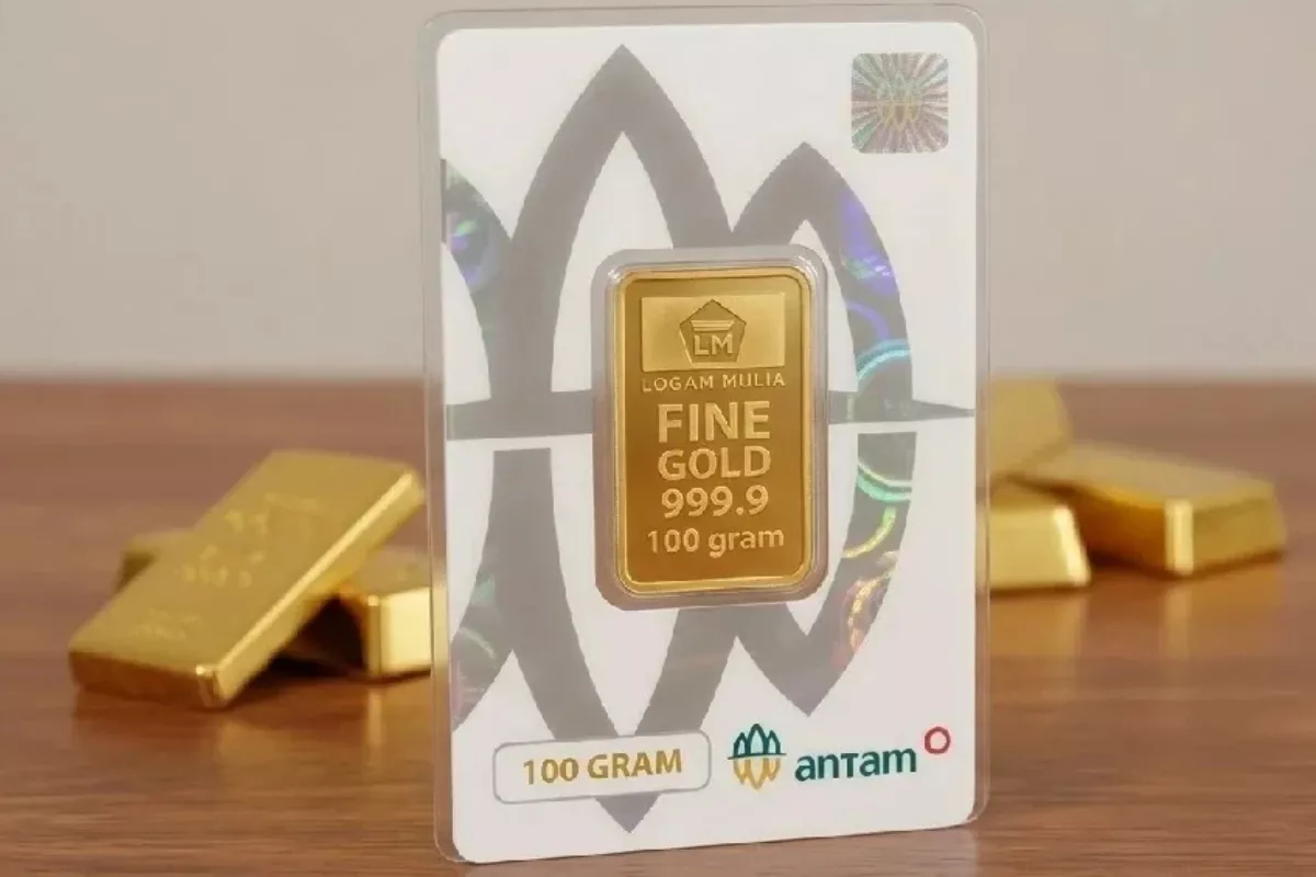 Harga Emas Antam Stagnan di Level Rp 2.774.000 per Gram Rabu Ini