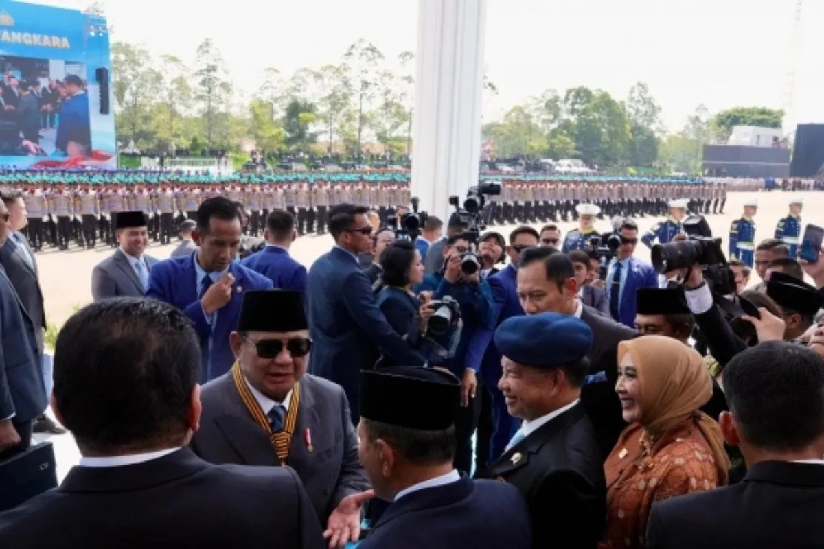 Mendagri Hadiri HUT ke-80 Hari Bhayangkara di Bogor
