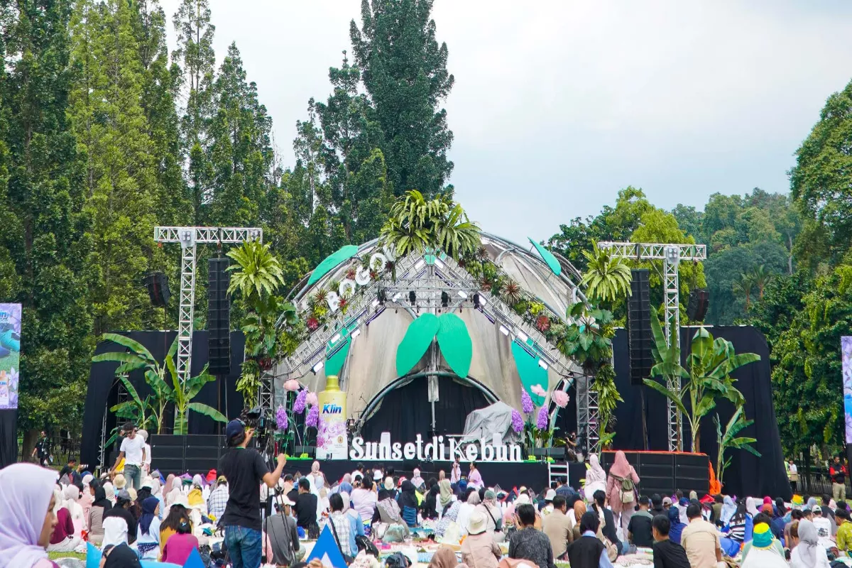 Konser Sunset di Kebun 2026 Siap Digelar di Kebun Raya Bogor