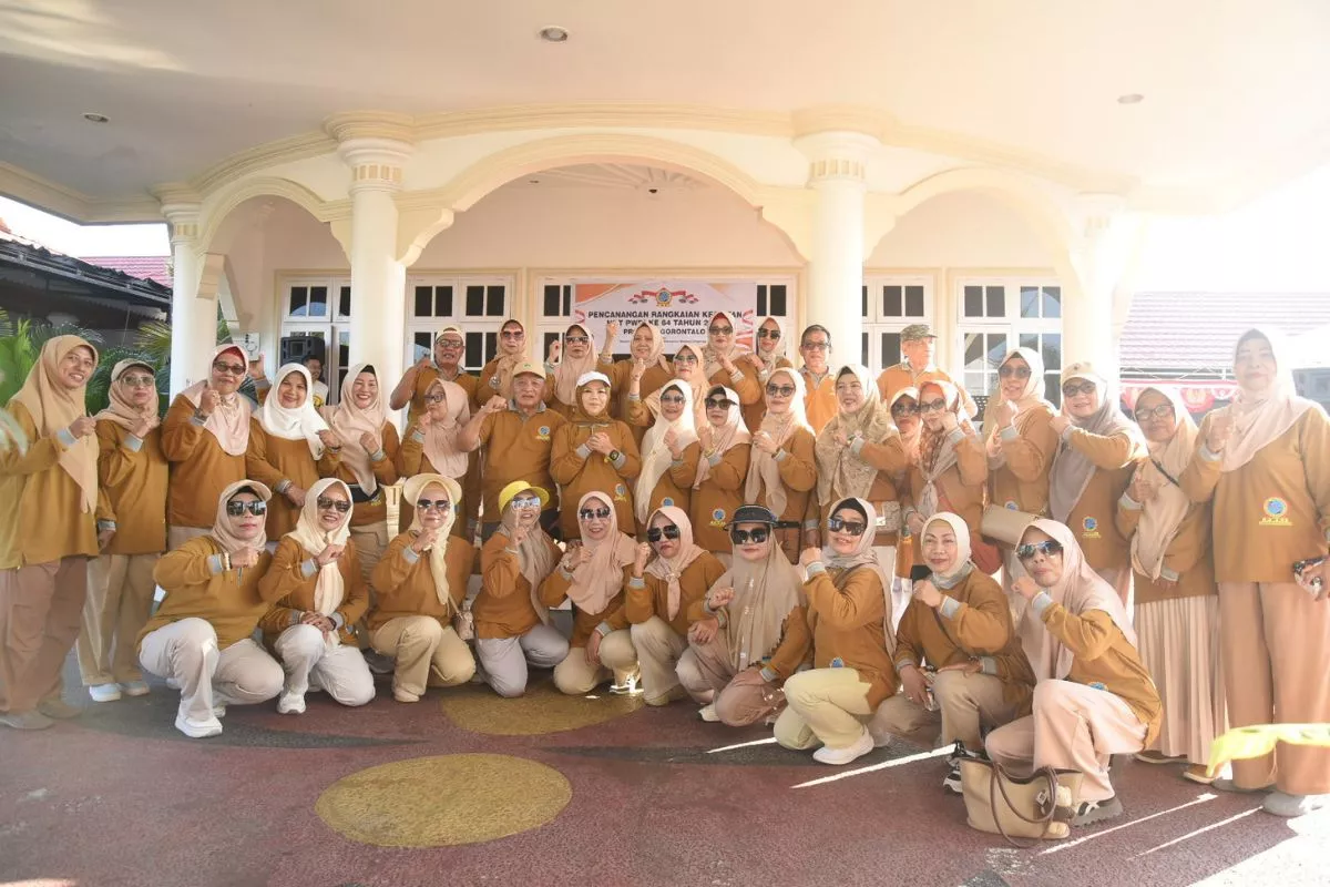 Wagub Gorontalo Ajak Anggota PWRI Tetap Produktif Bangun Daerah