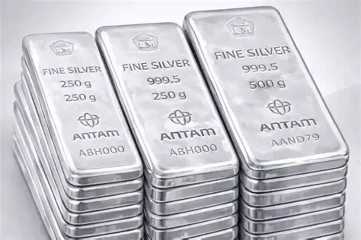 Senin 6 Juli 2026, Harga Perak Antam Bergerak ke Rp42.150 per Gram