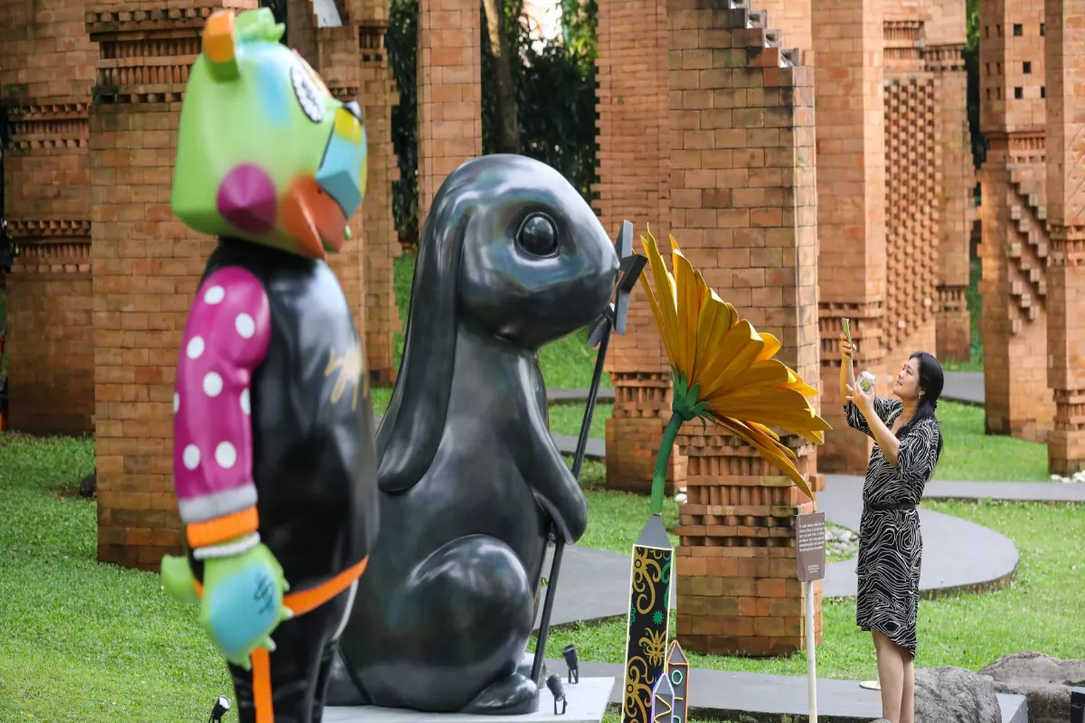 Art Jakarta Garden 2026 Pajang Puluhan Patung Seniman Indonesia