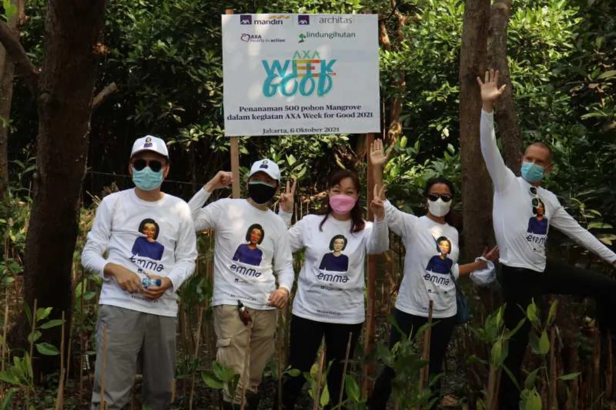 AXA Week for Good 2026: Edukasi Keuangan dan Tanam Pohon