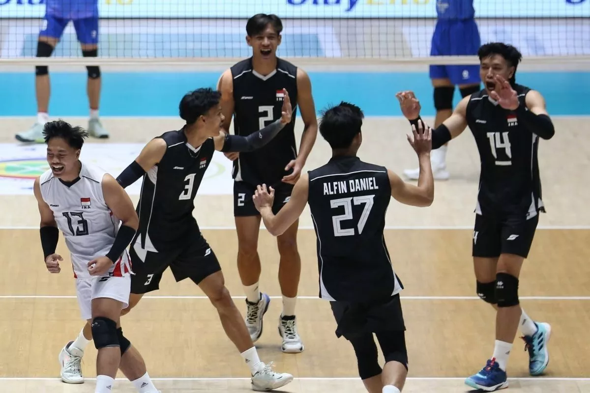 Gagal Juara SEA V Cup 2026, Ranking Voli Indonesia Masih 8 Besar Asia