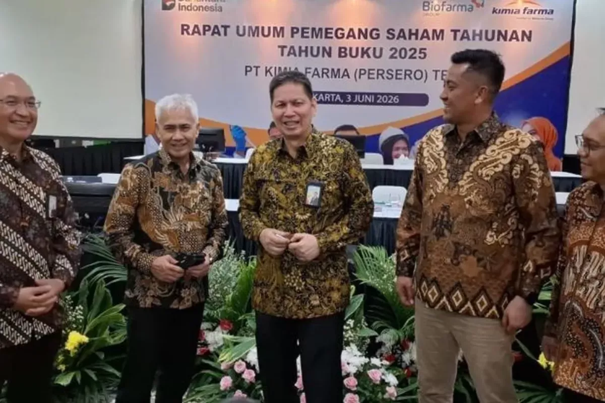 RUPST Kimia Farma Rombak Pengurus, Ini Susunan Direksi dan Komisaris