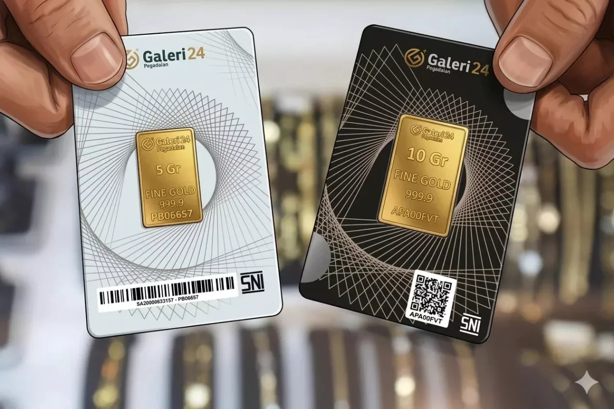 Rincian Buyback Emas Antam, UBS dan Galeri 24 Pegadaian Hari Ini Naik