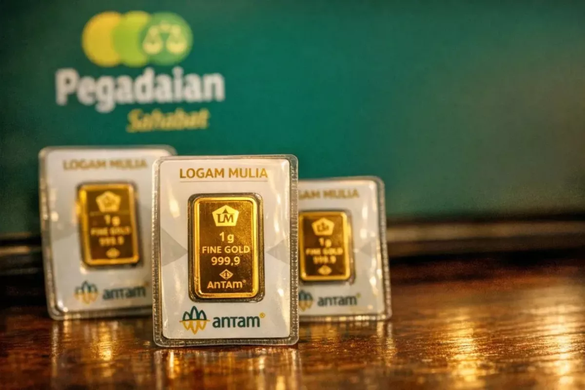 Emas Antam di Pegadaian Dijual Mulai Rp1.488.000 Hari Ini