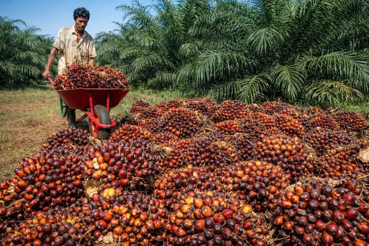 Harga TBS Sawit Kemitraan Plasma Riau Turun Jadi Rp3.776,16/Kg