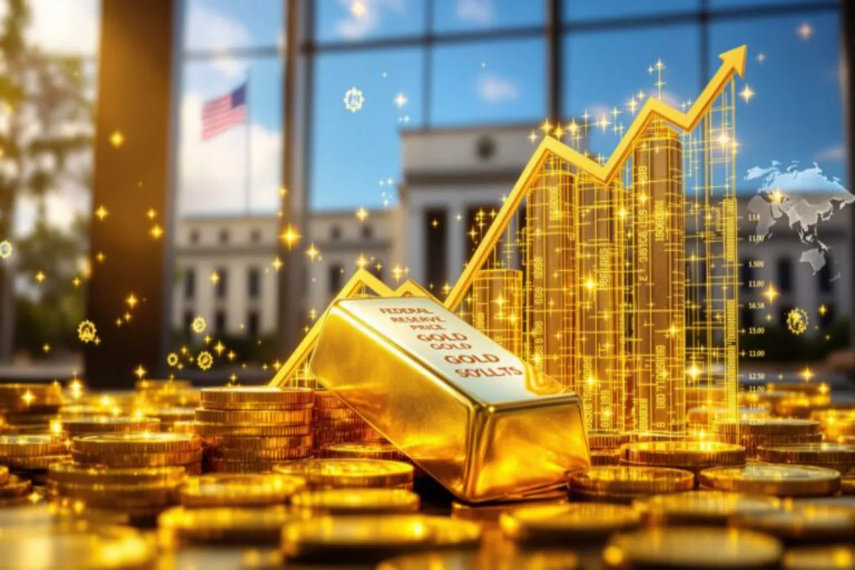 Harga Emas Dunia Menguat 2,1 Persen Sepekan Dipicu Sentimen Global