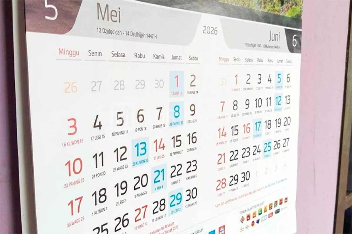 Daftar Hari Libur Mei 2026: Ada 3 Momen Long Weekend Bagi Pekerja