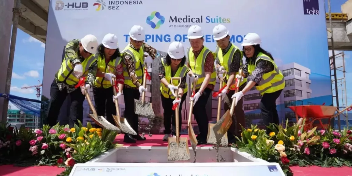 Sinar Mas Land Selesaikan Struktur Gedung Medical Suites 20.000 Meter Persegi