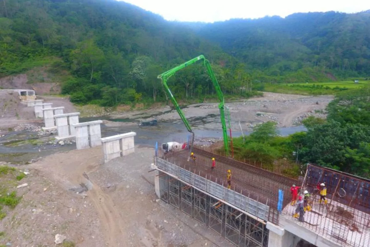 Pembangunan Pengarah Rukoh Pidie Capai Progres Fisik 56 Persen