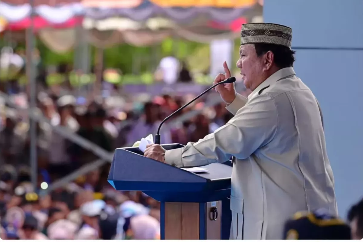 Prabowo Beri Peringatan Keras kepada Pihak yang Danai Demo