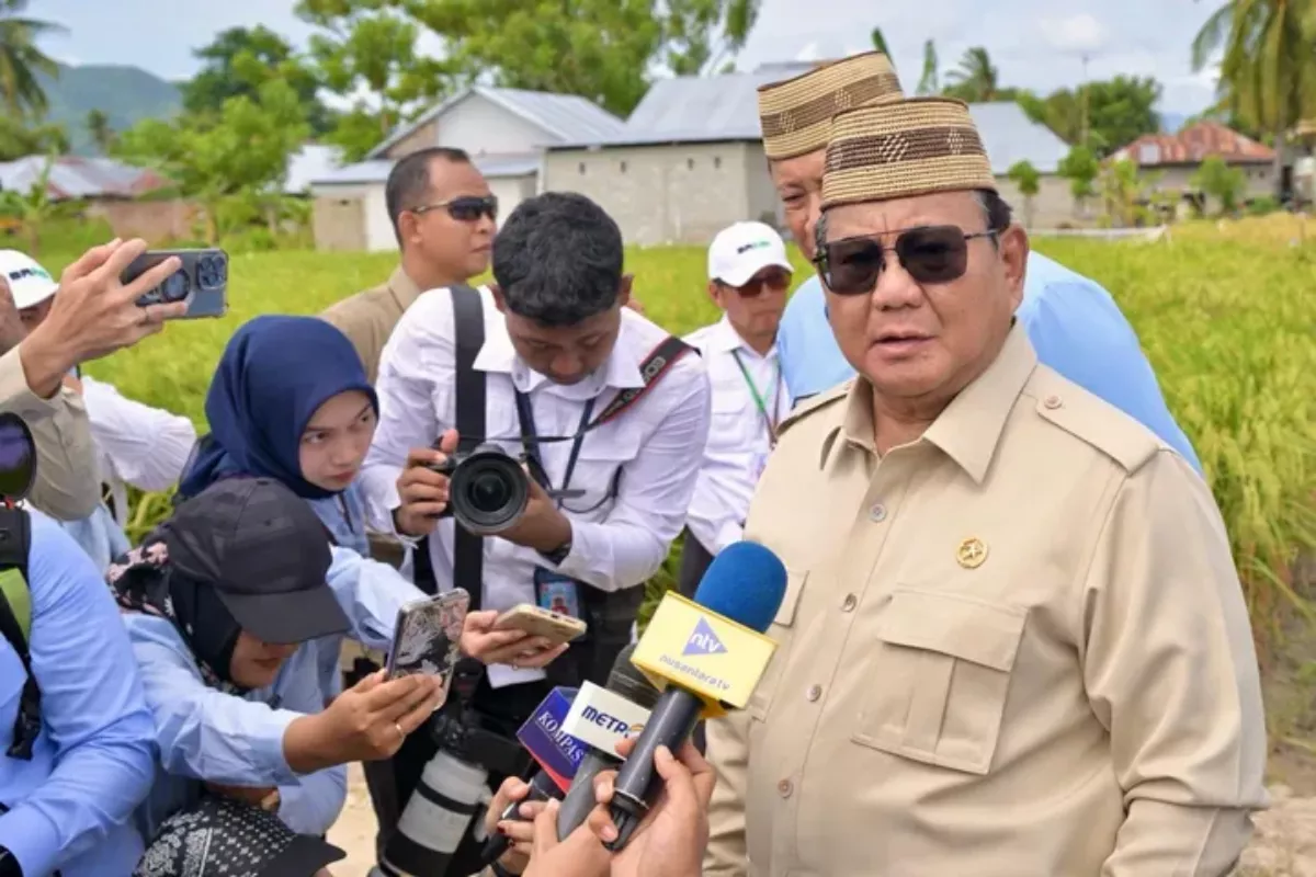 Prabowo: Hanya di Indonesia Polisi Mengurusi Pertanian, TNI Tanam Kedelai