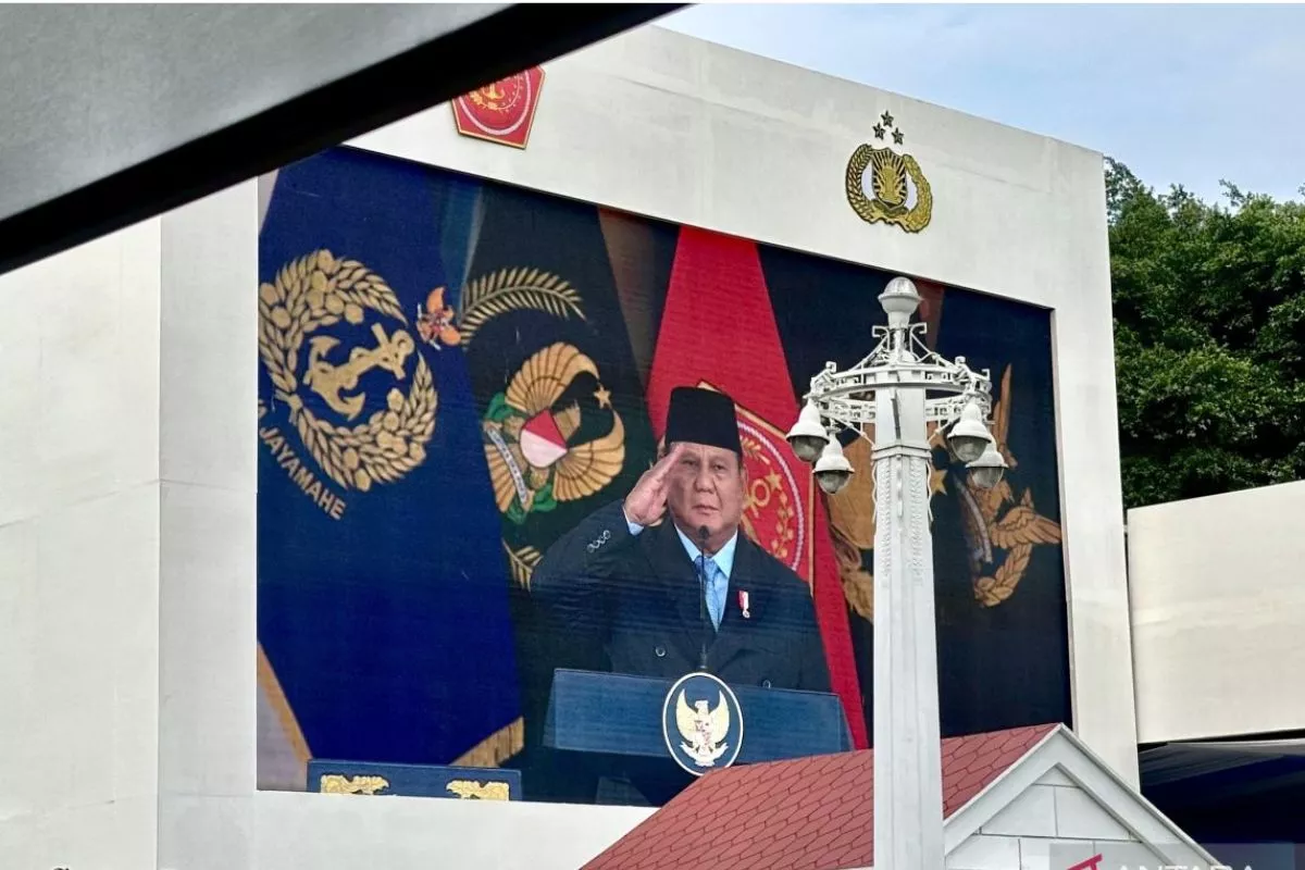 Prabowo Lantik 1.177 Perwira Remaja TNI dan Polri 2026